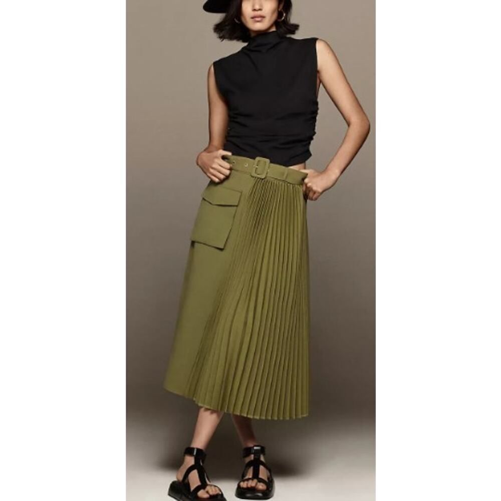 Mare Mare x Anthropologie Pleated Cargo Skirt Sz. XXS